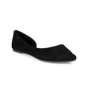 2Glenn-11 D'Orsay Women's Pointed Toe Flats